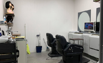 浜松医科大学医学部付属病院ヘアサロン 店内イメージ